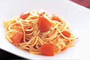 イタリアントマトのペペロンチーノ