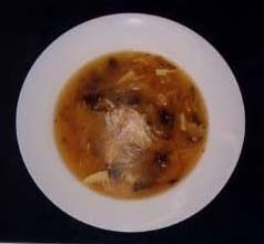 冬瓜のピリ辛精進スープ