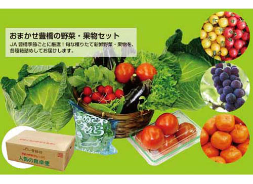 おまかせ豊橋の野菜・果物セット